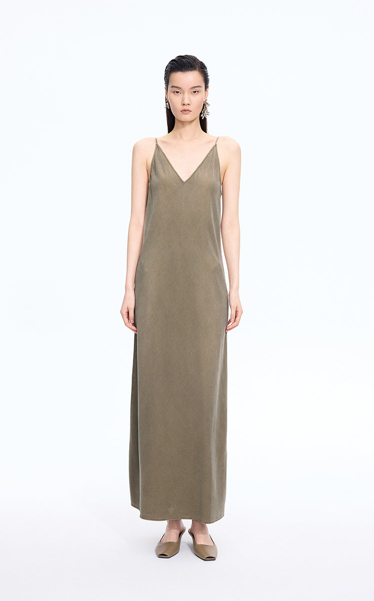 Dress / JNBY TENCEL™ Denim Slip Dress