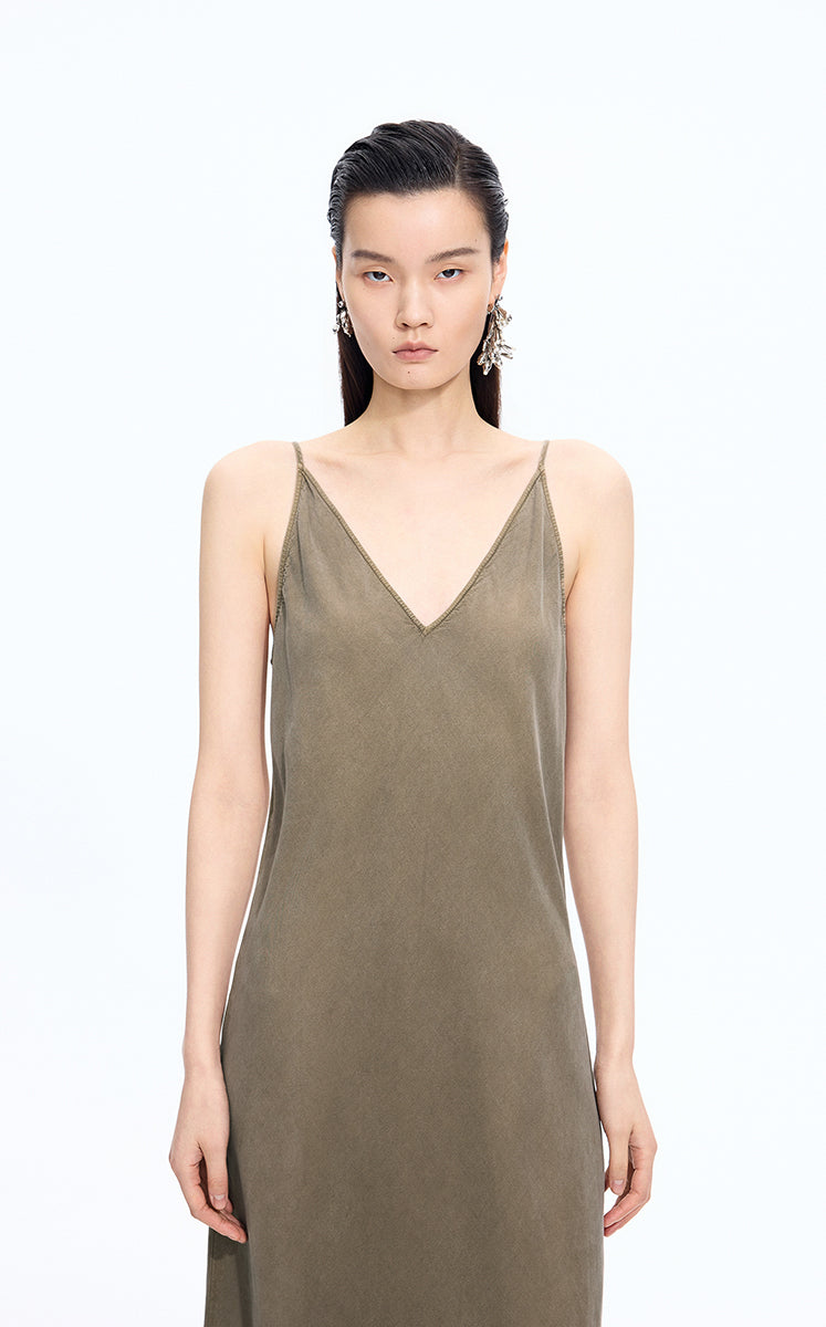 Dress / JNBY TENCEL™ Denim Slip Dress