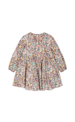 Dress / jnby by JNBY Floral Cotton A-Line Bow Dress