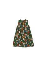 Dress / jnby by JNBY Floral Print A-Line Sleeveless Dress