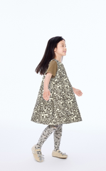 Dress / jnby by JNBY Floral Print A-Line Sleeveless Dress