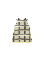 Dress / jnby by JNBY Plaid A-Line Knit Dress