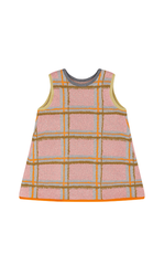 Dress / jnby by JNBY Plaid A-Line Knit Dress