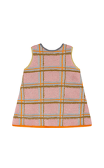 Dress / jnby by JNBY Plaid A-Line Knit Dress