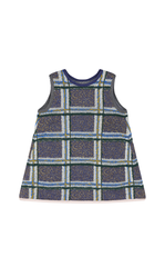 Dress / jnby by JNBY Plaid A-Line Knit Dress