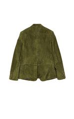 Jacket / JNBY Classic Notched Lapel Leather Blazer