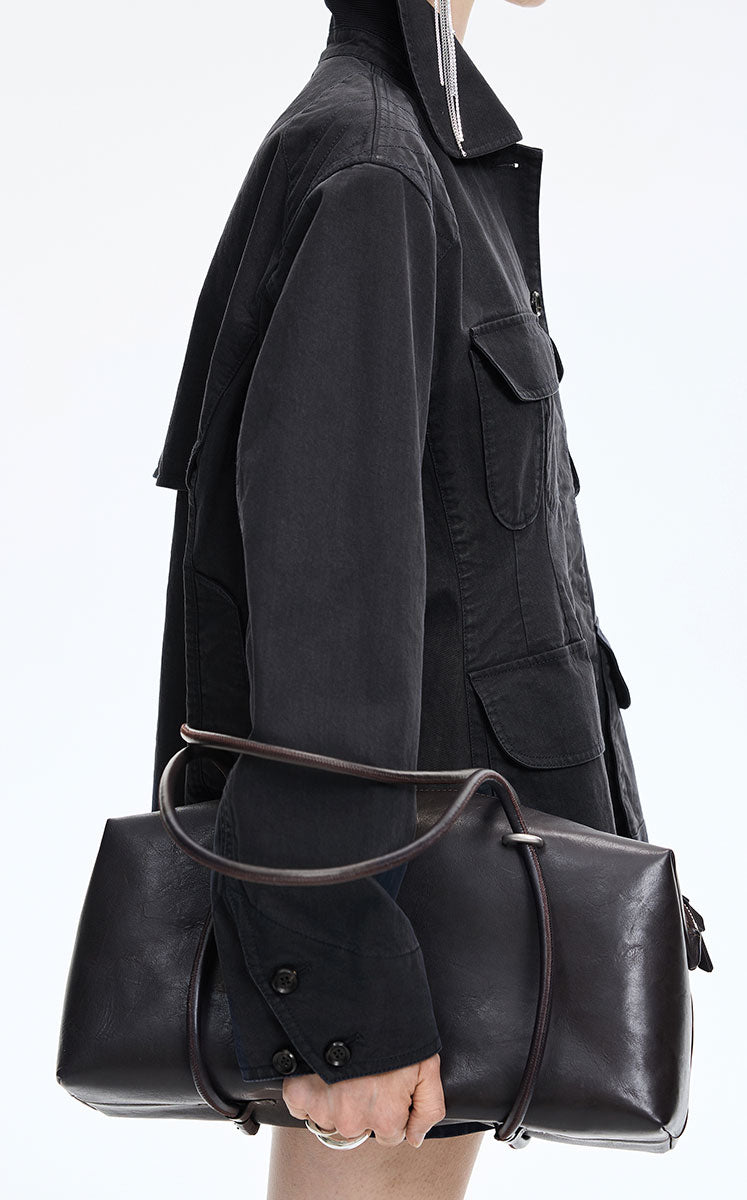 Jacket / JNBY Loose-Fit Cotton Blend Twill Jacket