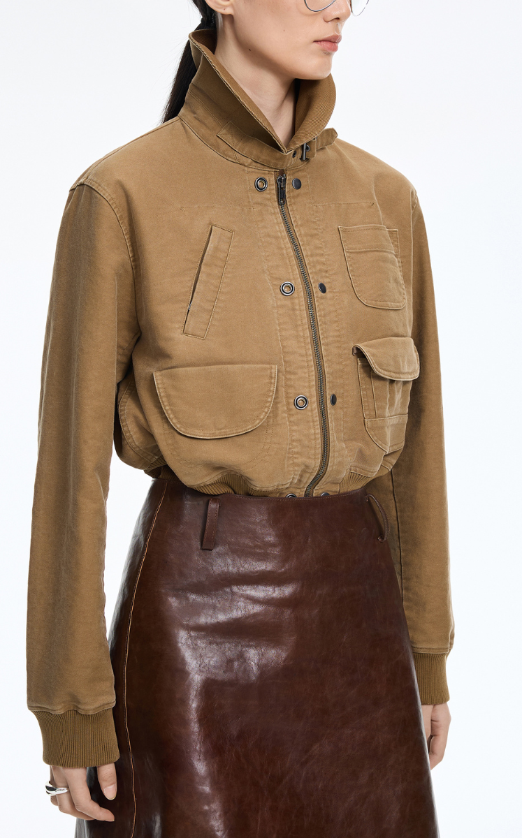 Jacket / JNBY Oversize Turn-down collar Jacket