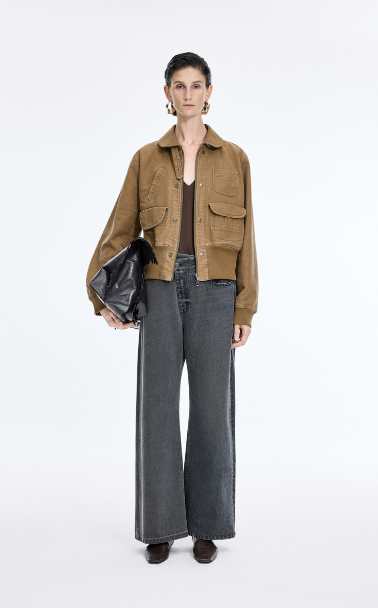 Jacket / JNBY Oversize Turn-down collar Jacket