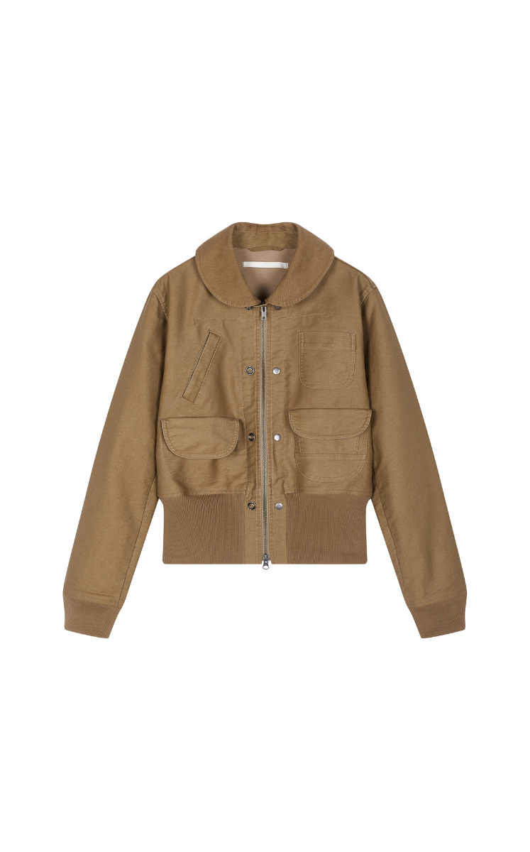 Jacket / JNBY Oversize Turn-down collar Jacket