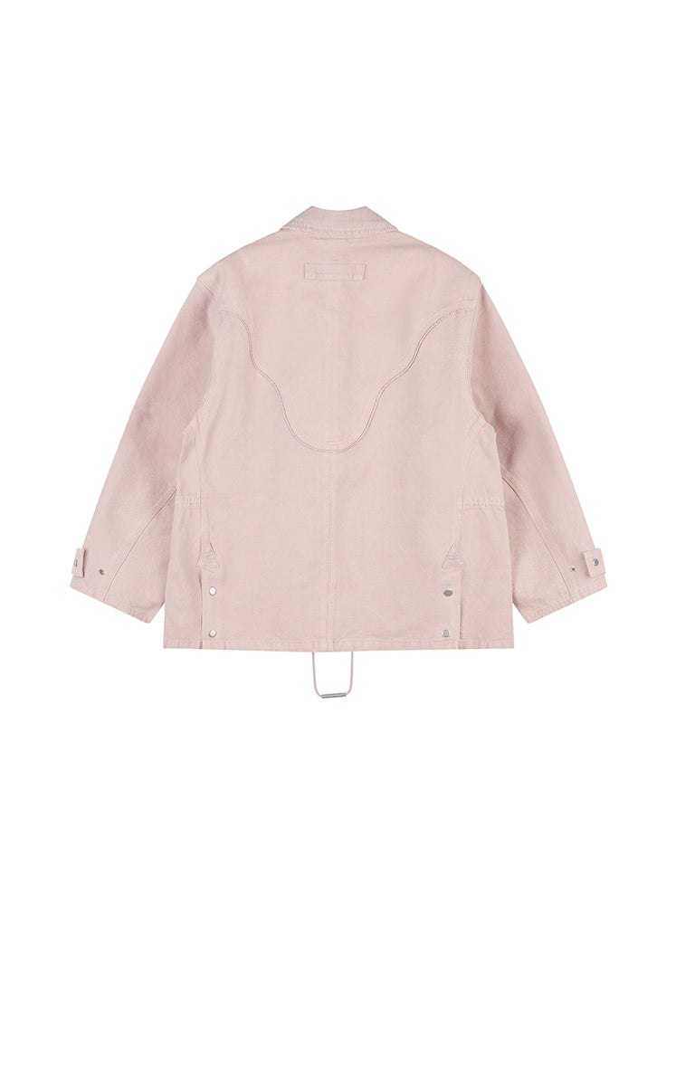 Jacket / JNBY Oversized Cotton Drawstring Jacket
