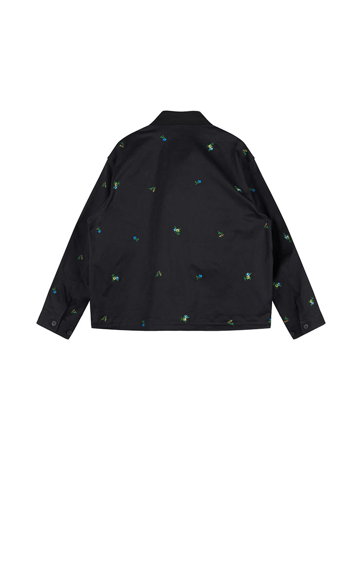 Jacket / JNBY Oversized Embroidered Drawstring Jacket