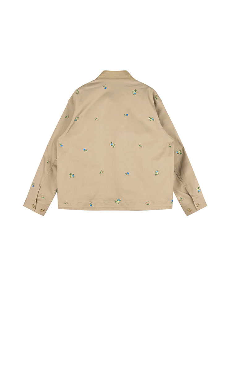 Jacket / JNBY Oversized Embroidered Drawstring Jacket