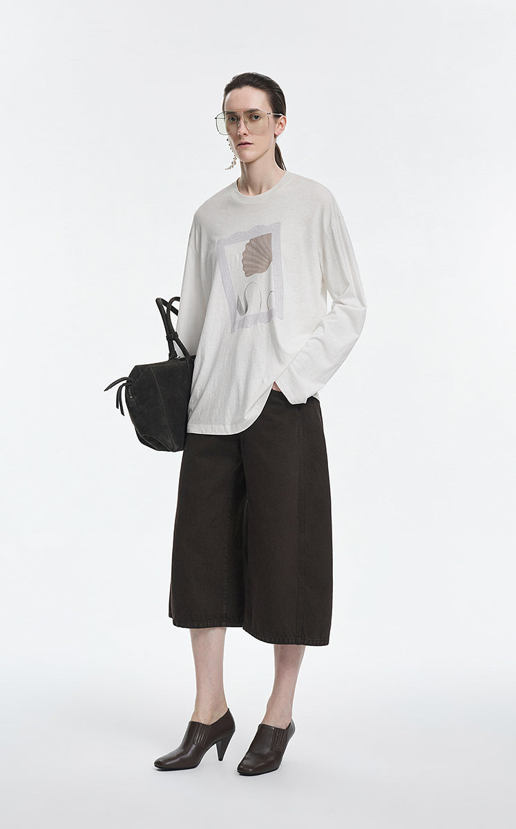 Jeans / JNBY Banana Fit Cropped Color Denim Pants