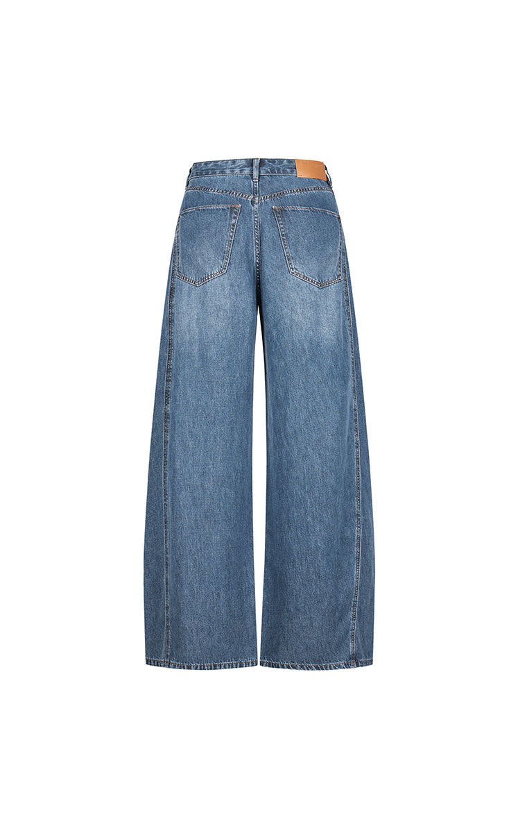 Jeans / JNBY Lyocell Banana Cut Wide Leg Jeans