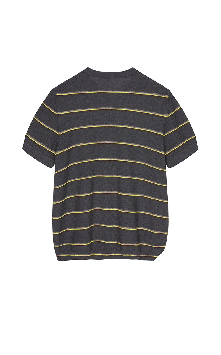 Knit / JNBY Striped Asymmetric Pullover Knit