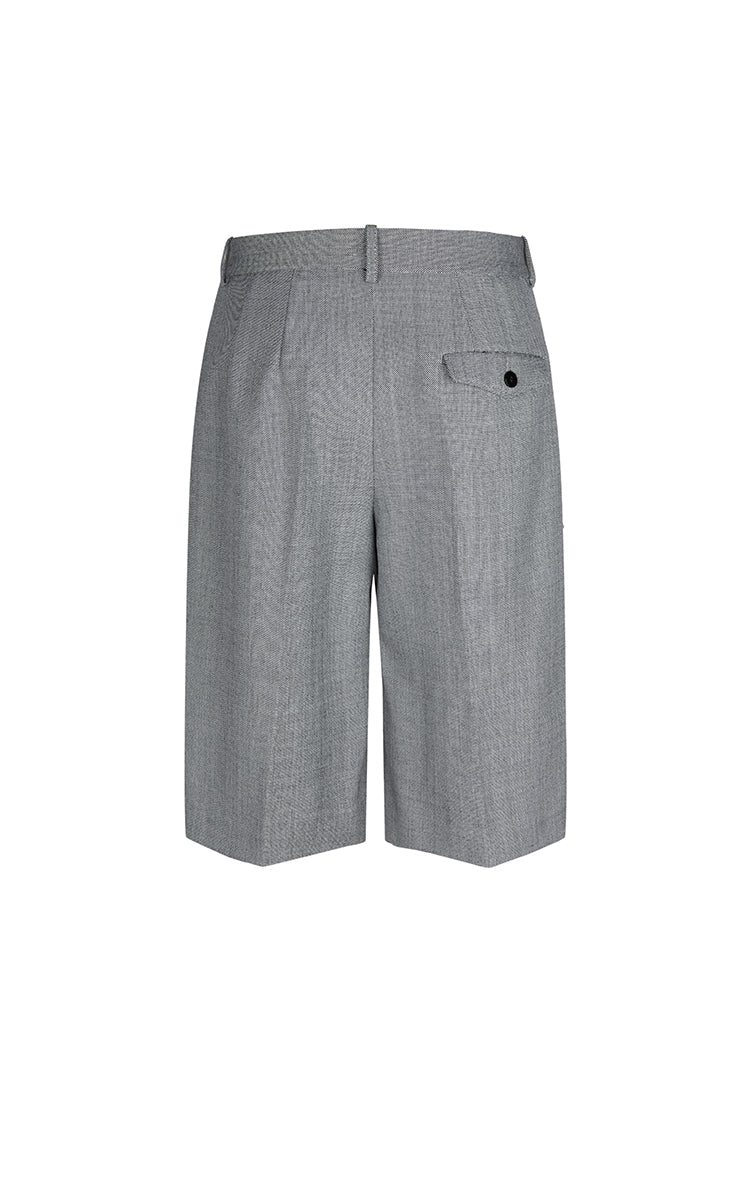 Pants / JNBY  A-Line Wool Fringe Cropped Pants