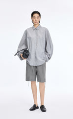 Pants / JNBY  A-Line Wool Fringe Cropped Pants