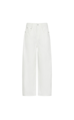 Pants / JNBY Banana-Leg Cuffed Extra-Long Jeans