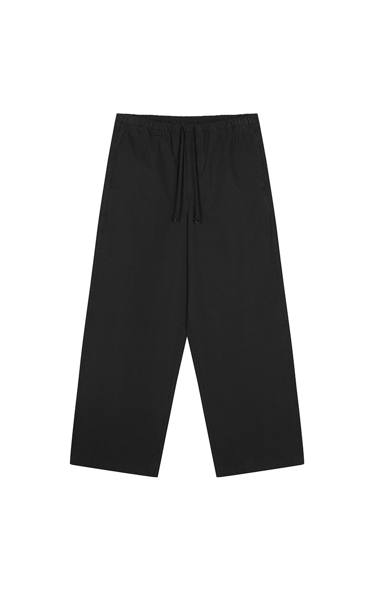Pants / JNBY Cotton Poplin Drawstring Wide-Leg Pants