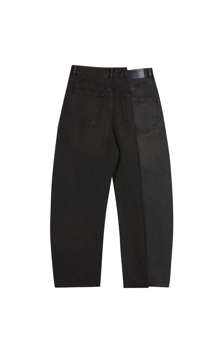 Pants / JNBY Cuffed Banana Fit Ultra-Long Denim Trousers