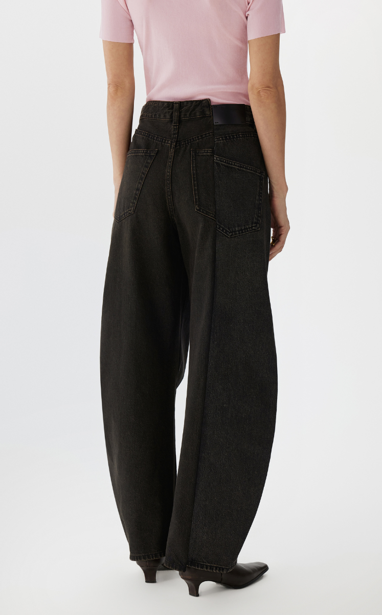 Pants / JNBY Cuffed Banana Fit Ultra-Long Denim Trousers