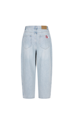 Pants / JNBY Cuffed Denim Cropped Pants