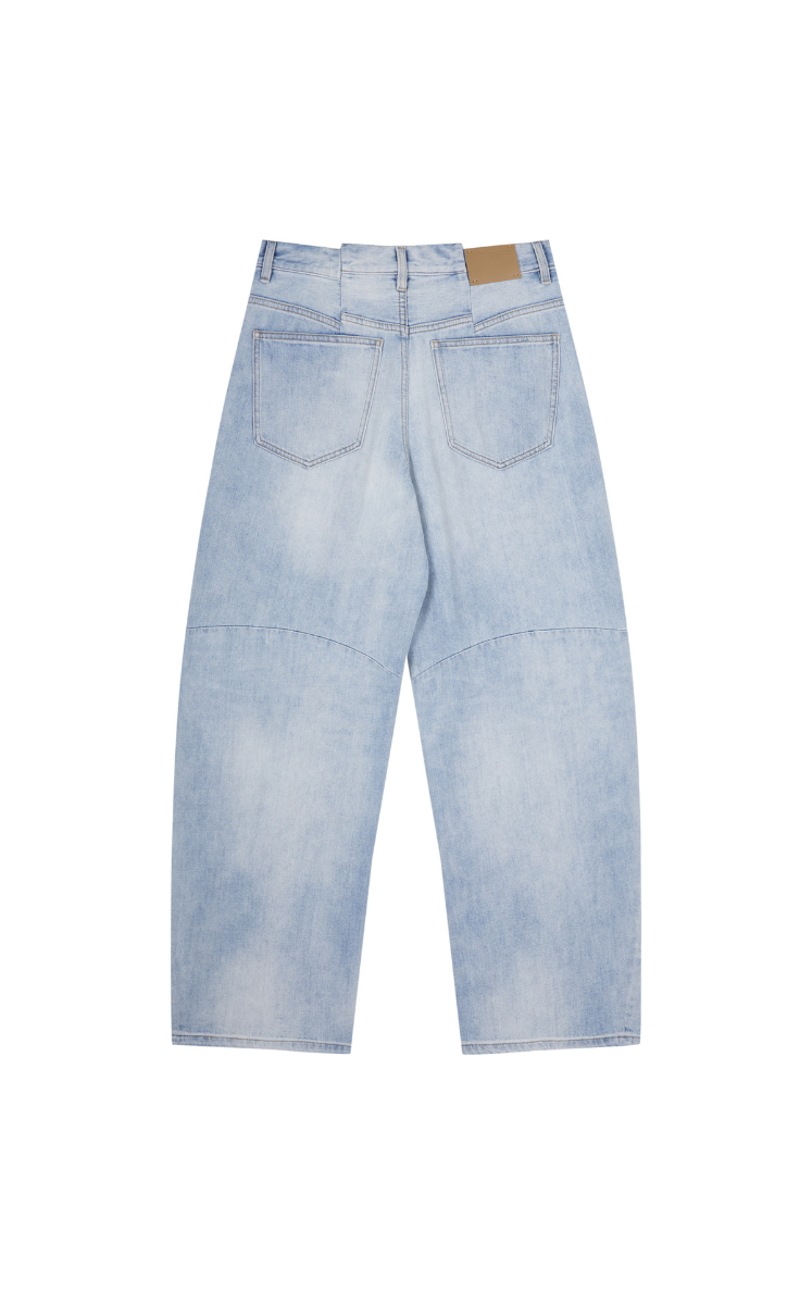 Pants / JNBY Cuffed Denim Ultra Long Pants