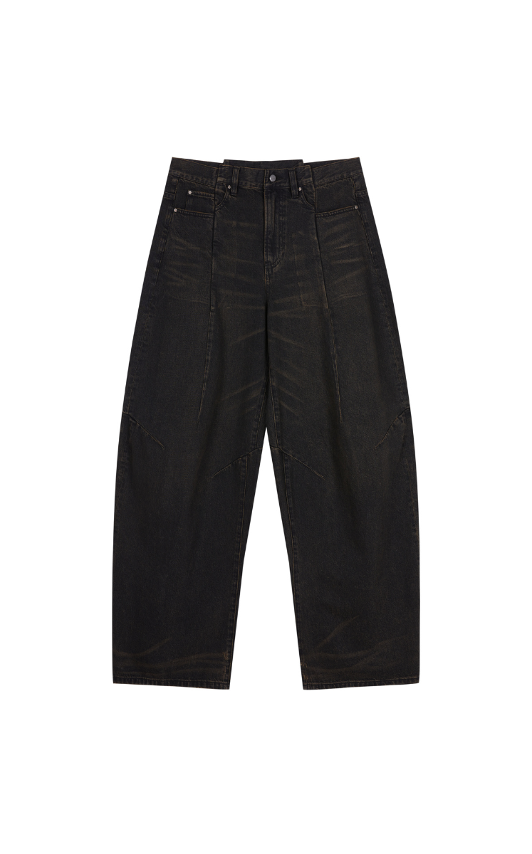 Pants / JNBY Cuffed Denim Ultra Long Pants