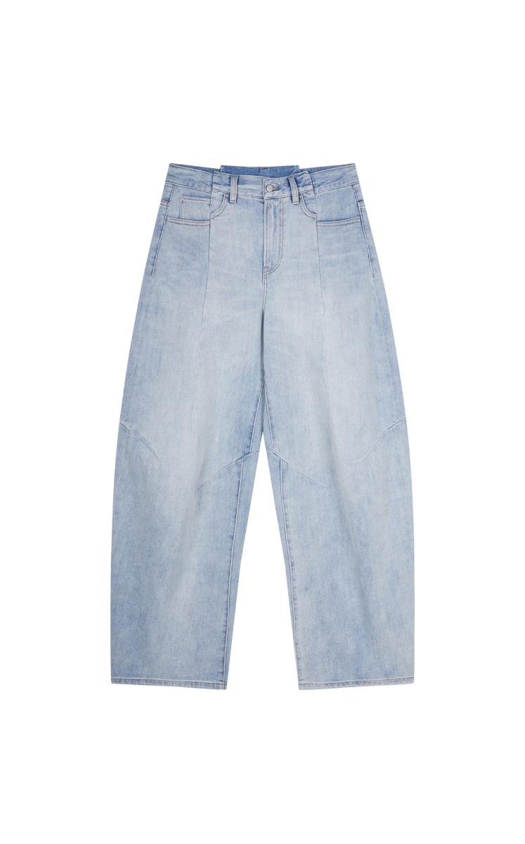 Pants / JNBY Cuffed Denim Ultra Long Pants