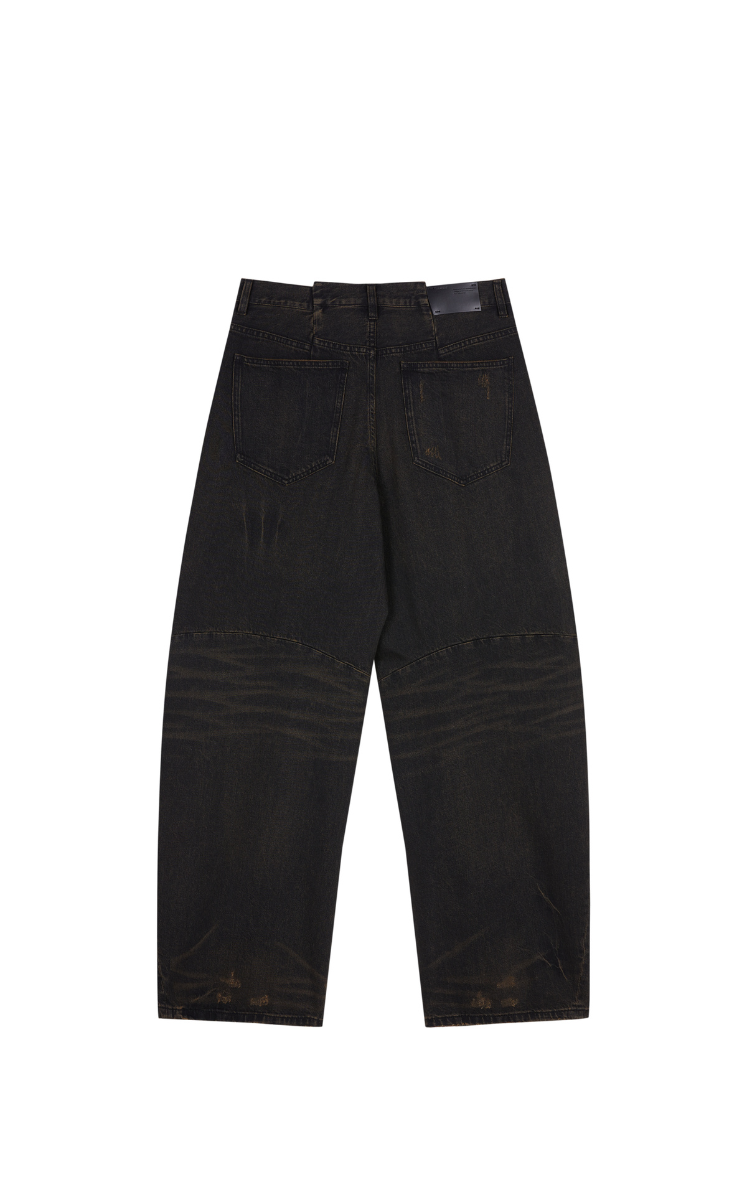 Pants / JNBY Cuffed Denim Ultra Long Pants