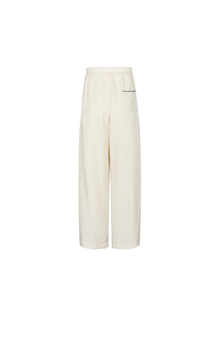 Pants / JNBY Cupro Straight-Leg Extra-Long Pants