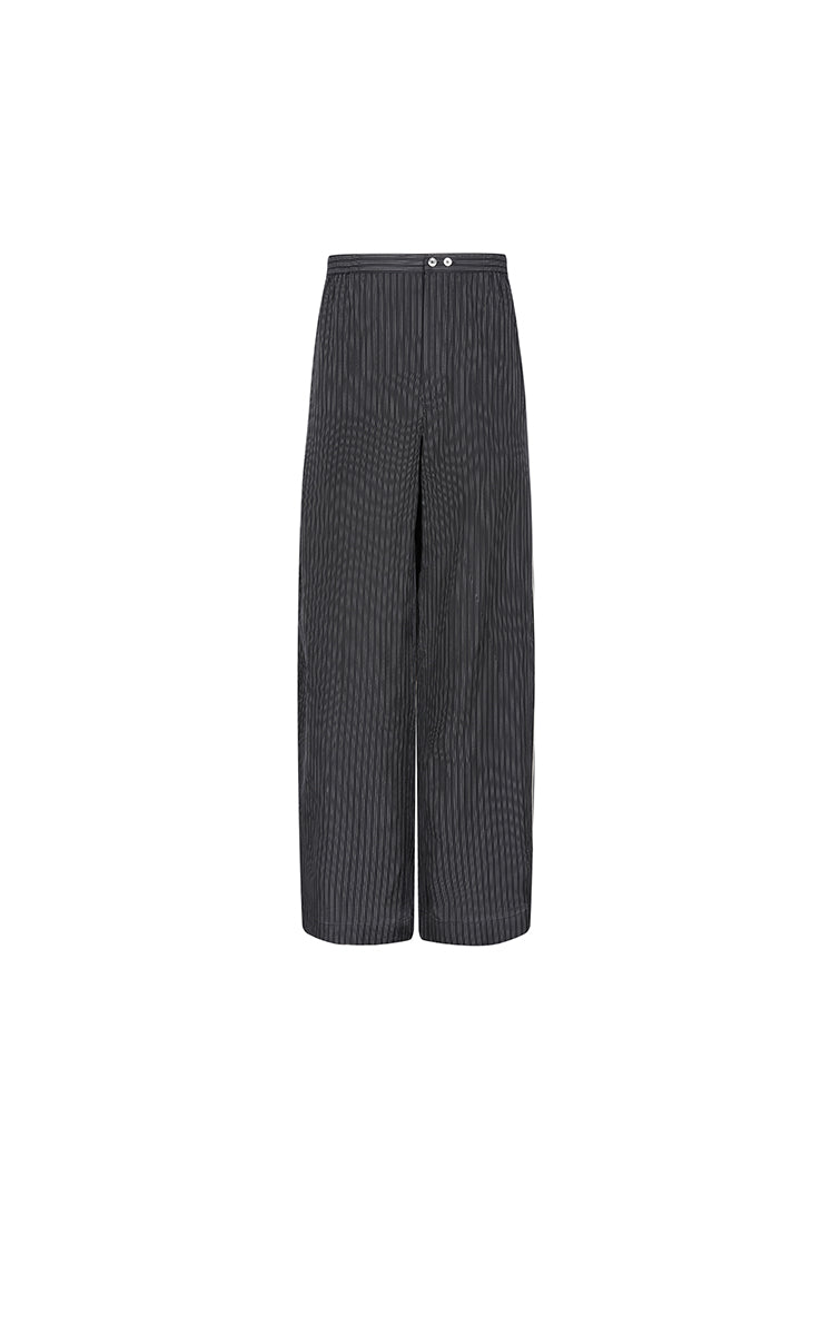 Pants / JNBY Cupro Straight-Leg Extra-Long Pants