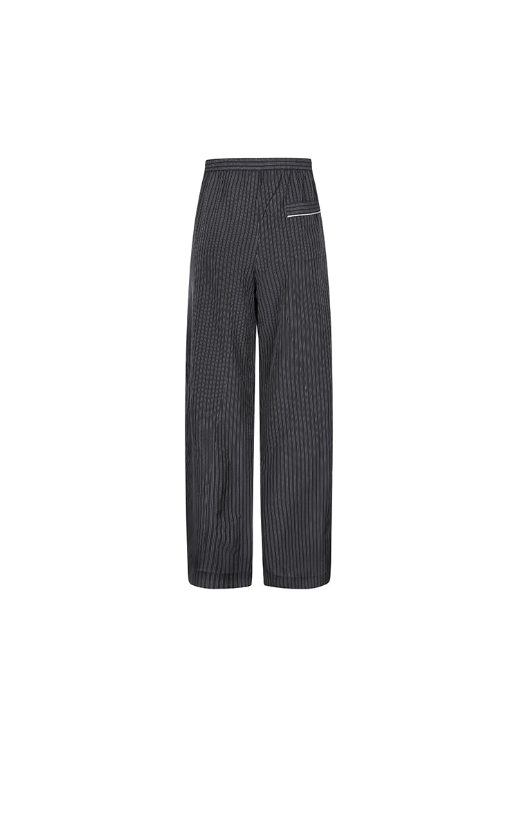 Pants / JNBY Cupro Straight-Leg Extra-Long Pants