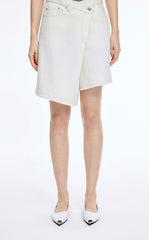 Pants / JNBY Deconstructed A-Line Denim Skort