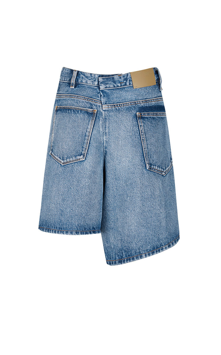 Pants / JNBY Deconstructed A-Line Denim Skort