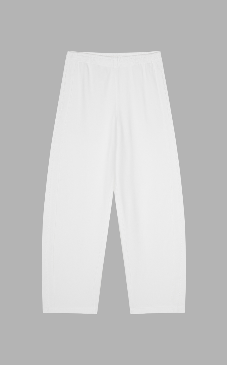 Pants / JNBY Drawstring Trim Cotton Ultra Long Pants