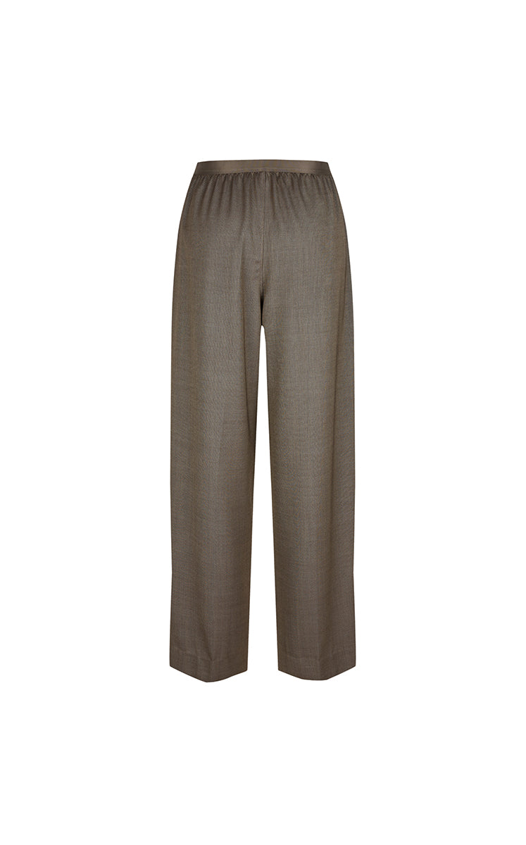 Pants / JNBY Elastic-Waist Straight-Leg Long Pants