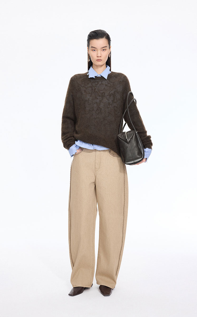 Pants / JNBY Gradient Denim Banana Jeans