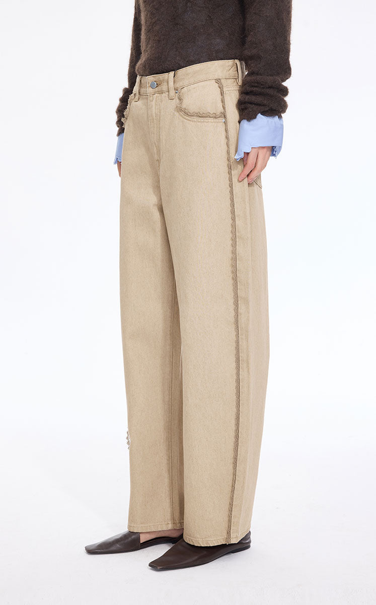 Pants / JNBY Gradient Denim Banana Jeans