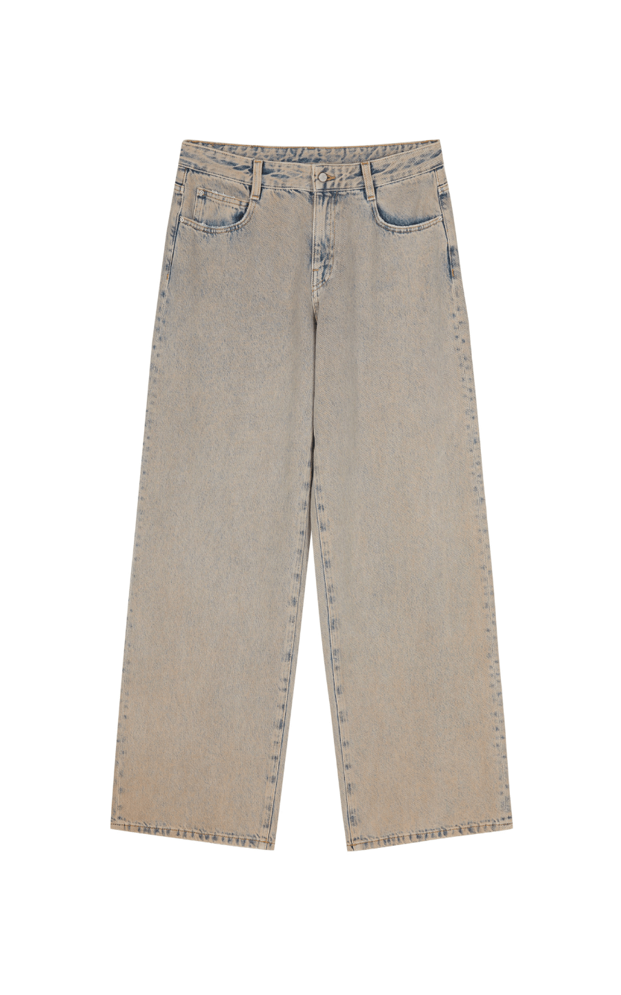 Pants / JNBY Logo-Patch Straight Jeans