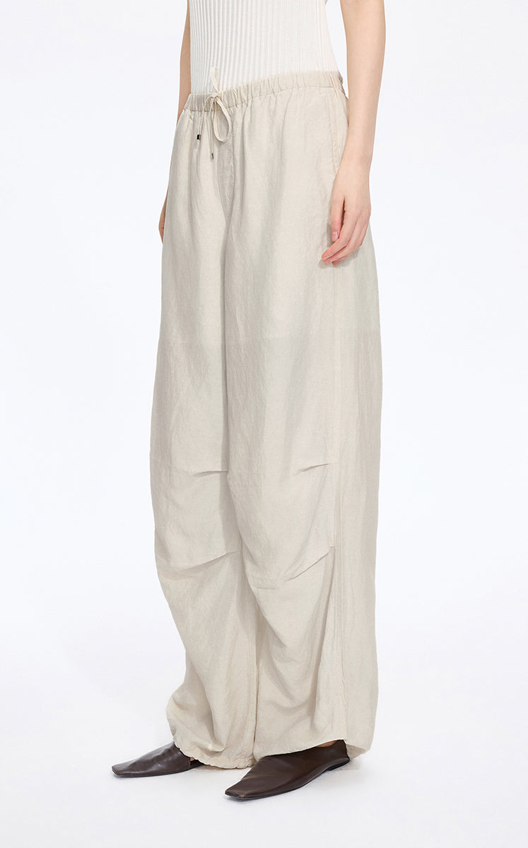 Pants / JNBY Loose Drawstring Paratrooper Pants