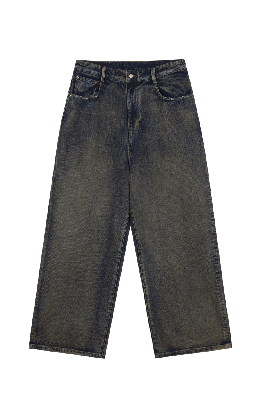 Pants / JNBY Loose Fit Denim Straight Jeans