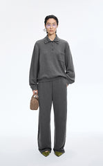 Pants / JNBY Loose Wool Blend Banana Long Pants