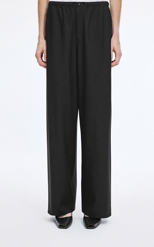 Pants / JNBY Loose Wool Blend Straight Long Pants