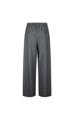 Pants / JNBY Loose Wool Blend Straight Long Pants
