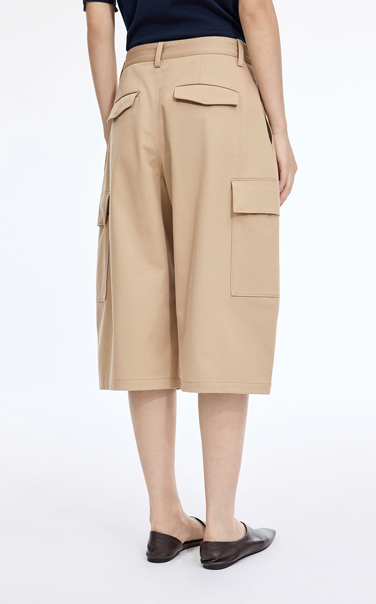 Pants / JNBY Relaxed Cargo Cropped Pants