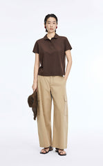 Pants / JNBY Relaxed Cotton Blend Banana Pants