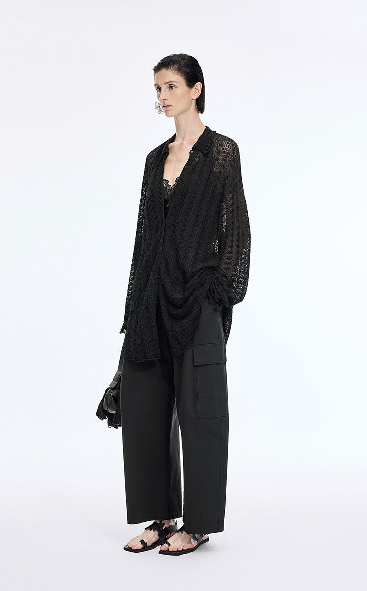 Pants / JNBY Relaxed Cotton Blend Banana Pants