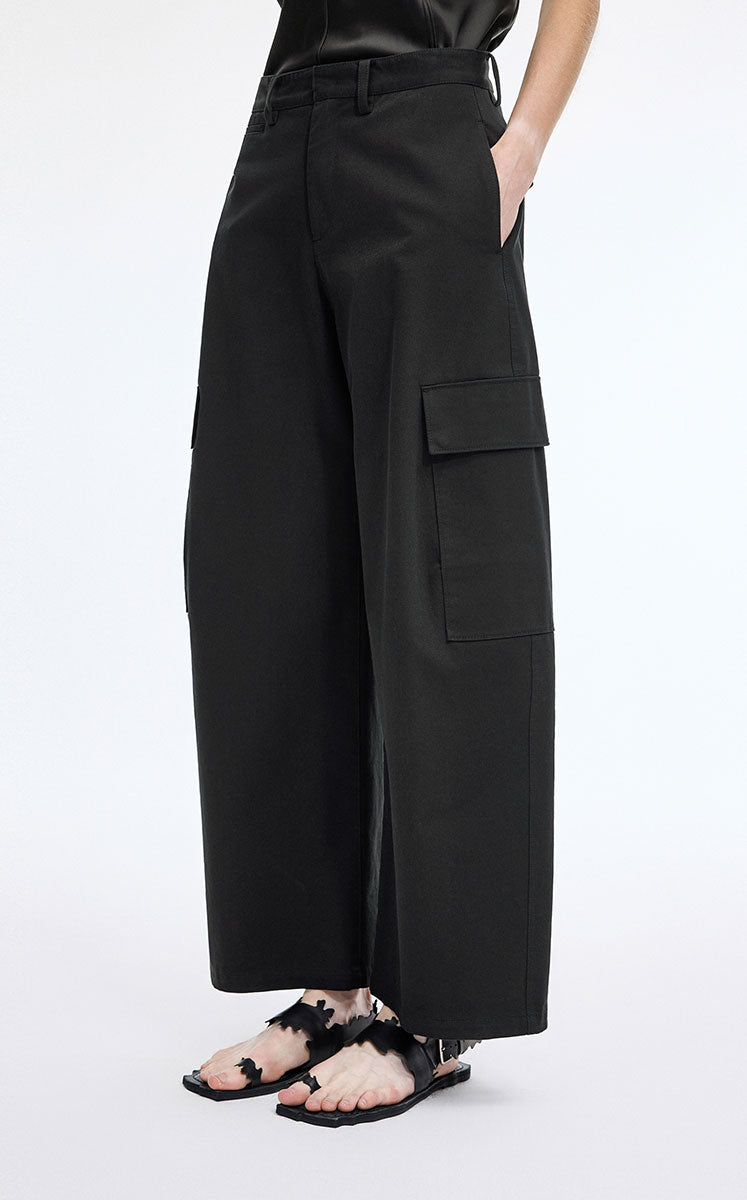 Pants / JNBY Relaxed Cotton Blend Banana Pants